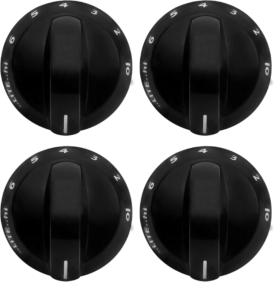 Frigidaire Range Surface Burner Knob Pack x4 316220002 Frigidaire Range Surface Burner Knob Pack x4 316220002
